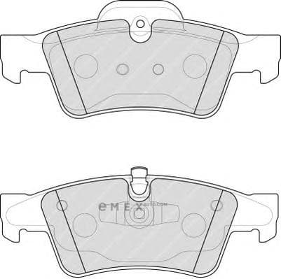 OEM PAD KIT, DISC BRAKE FDB1831