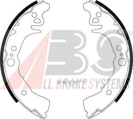 OEM Brake Shoes/ABS 9120