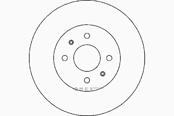 OEM BREMSSCHEIBE NA31 7701207829