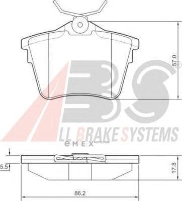 OEM Brake Pads/ABS 37466