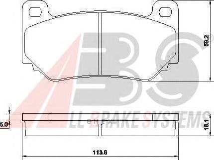 OEM Brake Pads/ABS 37373