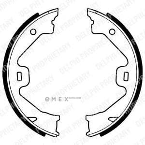 OEM BRAKE SHOE AXLE SET LS1930