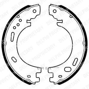 OEM BRAKE SHOE AXLE SET LS1997