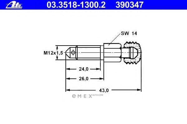 OEM 03351813002