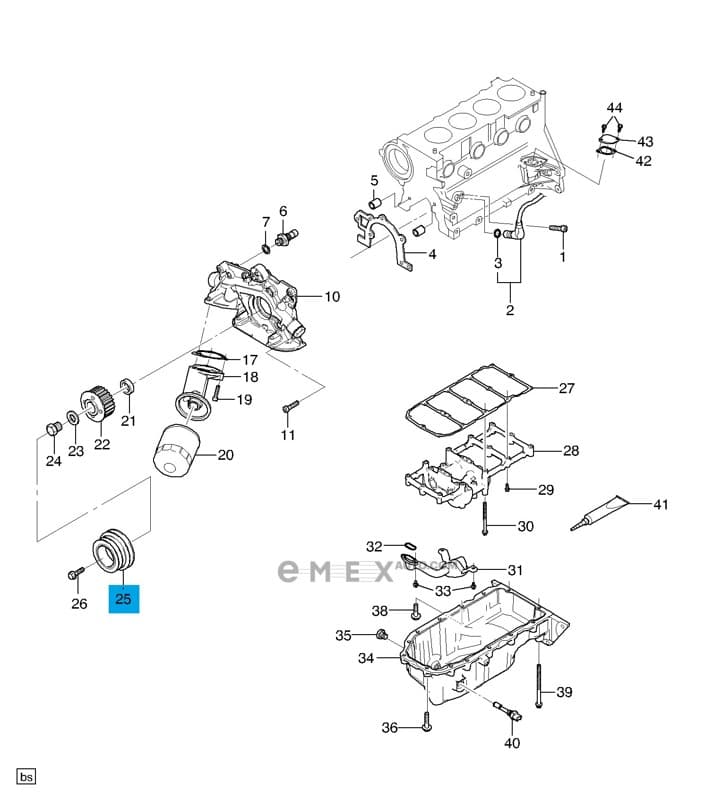 OEM BALANCER, CR/SHF 96419497