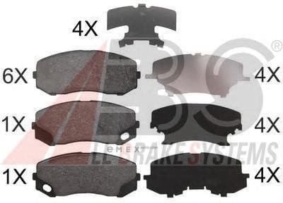 OEM Brake Pads/ABS 37772