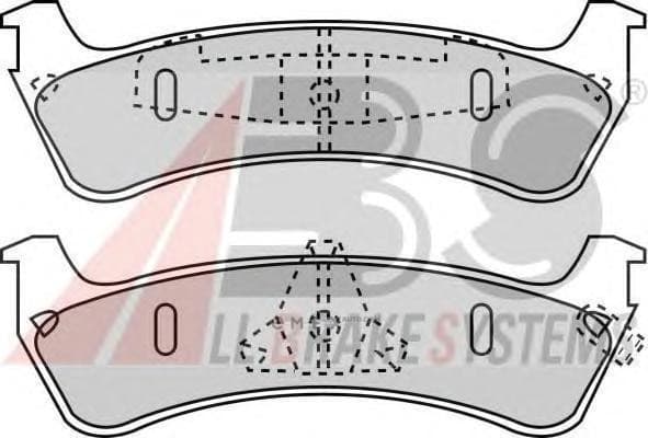 OEM Brake Pads/USA 38667