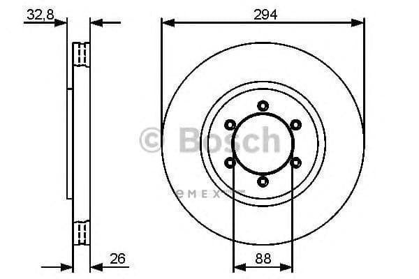 OEM BREMSSCHEIBE 0986479416