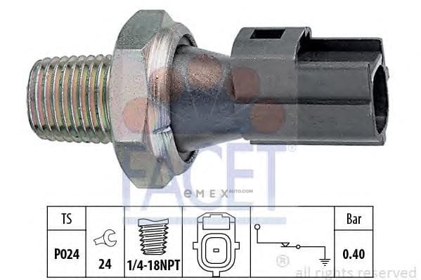 OEM SENSOR ASSY, OIL PRESSURE 70145