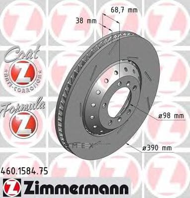 OEM BRAKE ROTOR 460158475