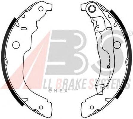 OEM Brake Shoes/ABS 9226