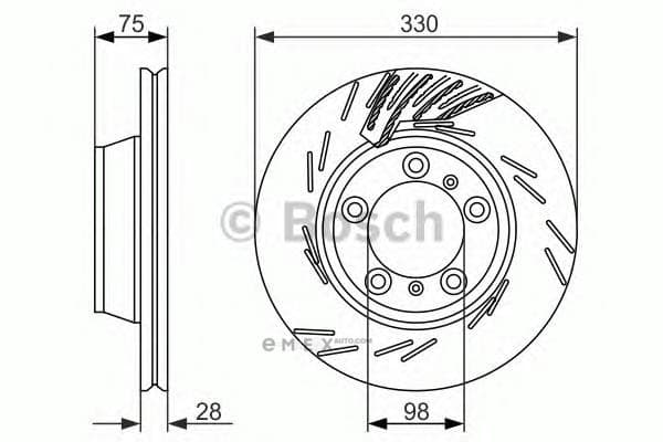 OEM Brake Disc 0986479732