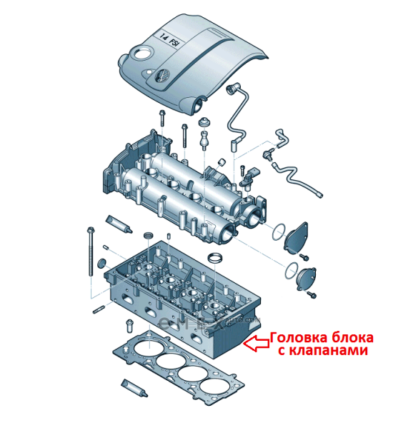 OEM CYL.HEAD 03C103264KX