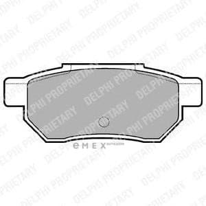 OEM BRAKE PAD AXLE SET LP562