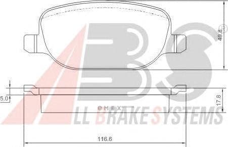 OEM Brake Pads/ABS 37317