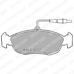 OEM BRAKE PAD AXLE SET LP793