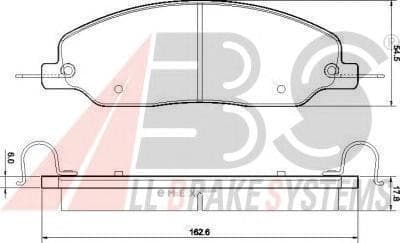 OEM Brake Pads/USA 37662