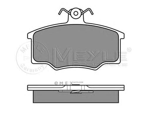 OEM DISC BRAKE PAD SET 0252057419