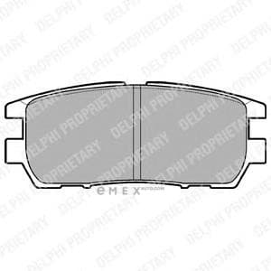 OEM BRAKE PAD AXLE SET LP954