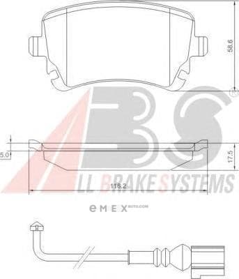 OEM Brake Pads/ABS 37413