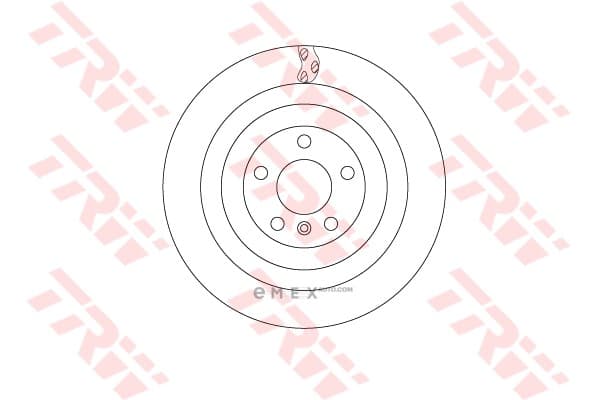 OEM BRAKE ROTOR DF6365S