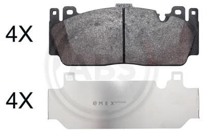 OEM Brake Pads/ABS 37994