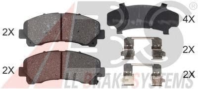 OEM Brake Pads/ABS 37943