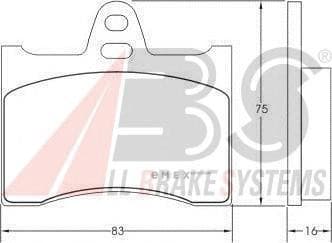 OEM Brake Pads/ABS 36110