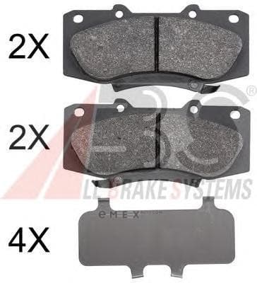 OEM Brake Pads/ABS 37881