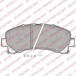 OEM BRAKE PAD AXLE SET LP2229