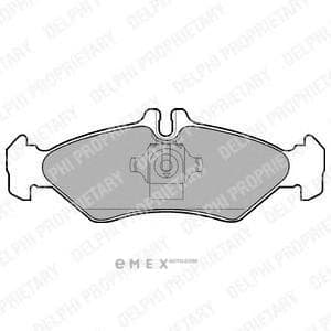 OEM BRAKE PAD AXLE SET LP1595