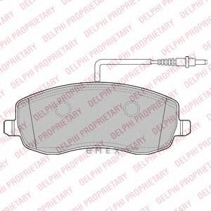 OEM BRAKE PAD AXLE SET LP2173