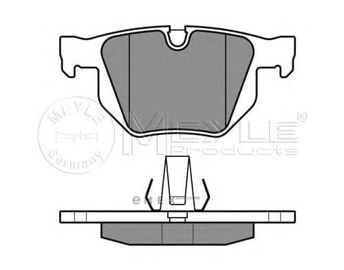 OEM PAD KIT, DISC BRAKE 0252128217