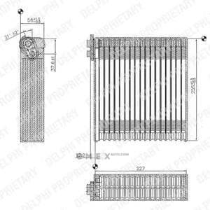 OEM EVAPORATOR TSP0525153