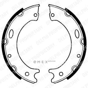 OEM BRAKE SHOE AXLE SET LS1989