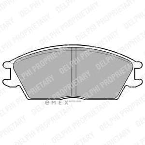 OEM BRAKE PAD AXLE SET LP593