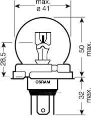 OEM BULB 45/40W 12V 7951