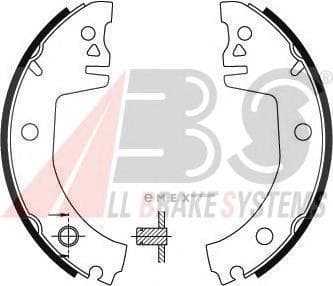 OEM Brake Shoes/ABS 8911