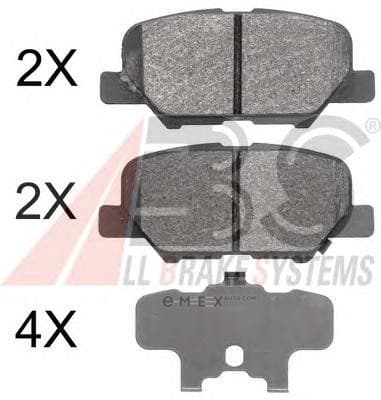 OEM Brake Pads/ABS 37975