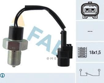 OEM SWITCH ASSY, BACK-UP LAMP 41244