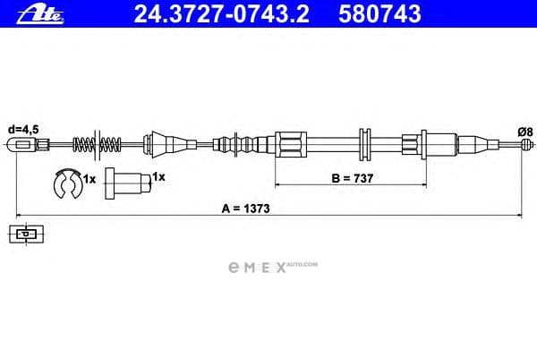 OEM 24372707432