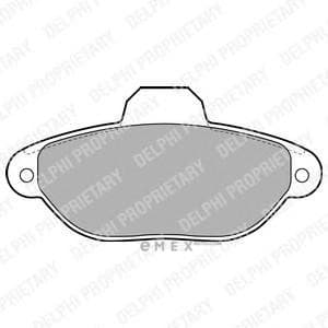 OEM BRAKE PAD AXLE SET LP2013