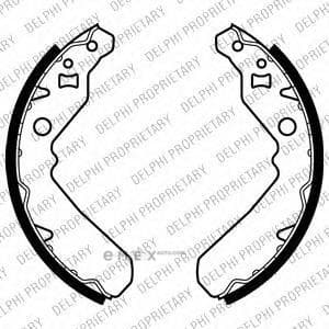 OEM BRAKE SHOE AXLE SET LS2015