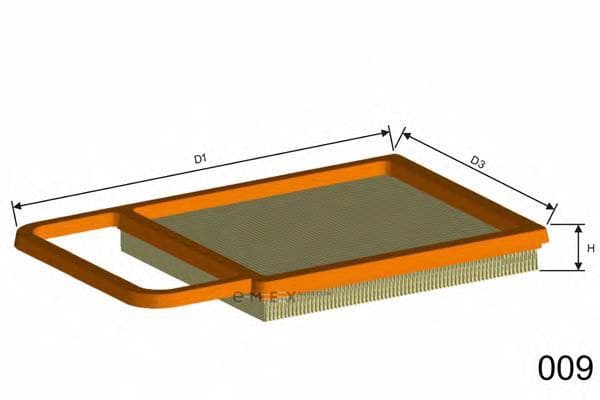 OEM FILTER ASSY, AIR ELEMENT P403