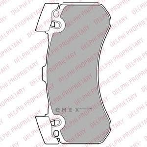 OEM BRAKE PAD AXLE SET LP2283