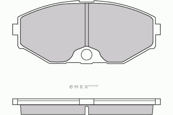 OEM BREMSKLOETZE D10603Y690