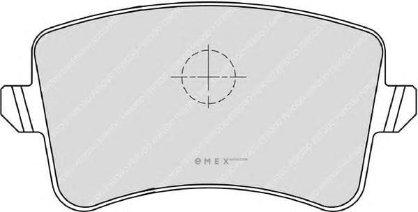 OEM PAD KIT, DISC BRAKE FDB4050