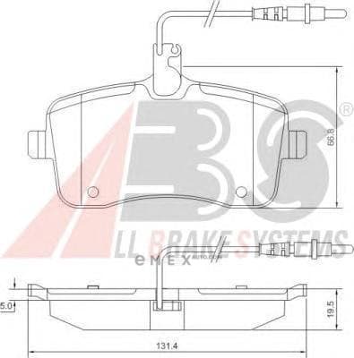 OEM Brake Pads/ABS 37430