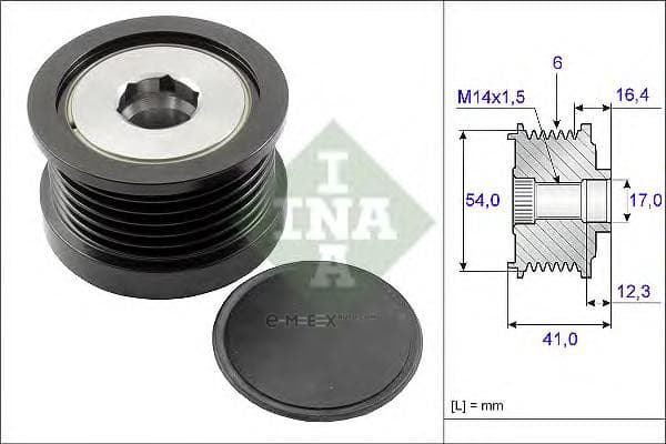 OEM PULLEY ROLLER ASSY 535025910