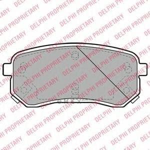 OEM BRAKE PAD AXLE SET LP1976